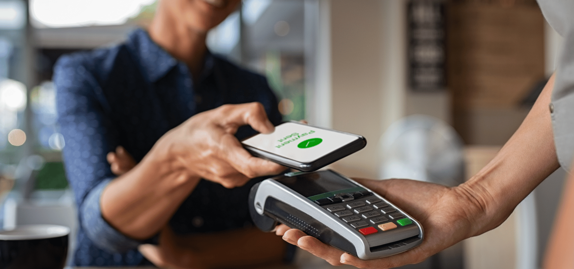PAYING WITH DIGITAL WALLET IN CELL PHONE
